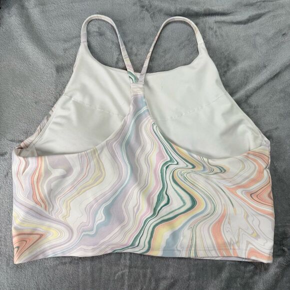 Old Navy Light Support PowerSoft Longline Sports Bra - Picture 4 of 9